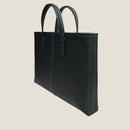 [French calf] <br>Belsy tote bag<br>color: Navy
