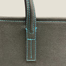 [French calf] <br>Belsy tote bag<br>color: Navy