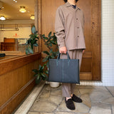 [French calf] <br>Bercy tote bag<br>color: navy<br>[Scheduled to arrive in early August]