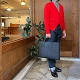 [French calf] <br>Bercy tote bag<br>color: black