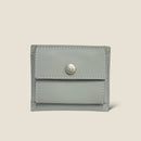 [French calf] <br>Mini -snap wallet<br>color: Ice gray<br>[Scheduled to arrive in mid -January 2025]