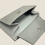 [フレンチカーフ]<br>ミニスナップウォレット<br>color：アイスグレー<br>【８月下旬入荷予定】
