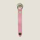 [French calf] <br>key ring<br>color: Mauve Pink