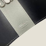 [French calf] <br>triple key case<br>color: ice gray