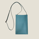 [サルベージ PROJECT]<br>[フレンチカーフ]<br>ボックスサコッシュM<br>color：ジーンブルー