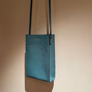 [サルベージ PROJECT]<br>[フレンチカーフ]<br>ボックスサコッシュM<br>color：ジーンブルー