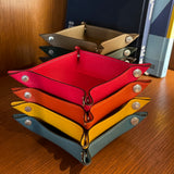 [French calf] <br>tray<br>color: taupe