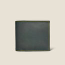 [Yamato] <br>Combi International Wallet<br>Color: Gray x Tartan Green