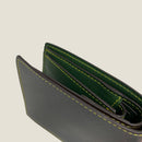 [Yamato] <br>Combi International Wallet<br>Color: Gray x Tartan Green