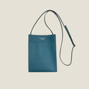 [French calf]<br>Box Sacoche L<br>color: Gene Blue