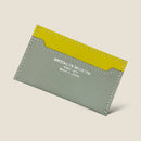[French calf] <br>Compact card case<br>color: Navy x Red<br>[Made to order]