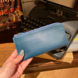 [Yamato] <br>L zip long wallet<br>color: midnight blue<br>[Made to order]