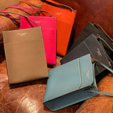 [French calf]<br>Box sacoche L<br>color: navy