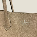 [Shrink leather]<br>tuti tote bag<br>color: taupe