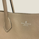 [シュリンクレザー]<br>トゥティトートバッグ<br>color：トープ