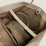[Shrink leather]<br>tuti tote bag<br>color: taupe