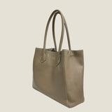 [Shrink leather]<br>tuti tote bag<br>color: taupe