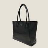[Shrink leather]<br>tuti tote bag<br>color: black