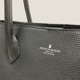 [Shrink leather]<br>tuti tote bag<br>color: black