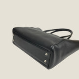 [Shrink leather]<br>tuti tote bag<br>color: black