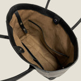 [Shrink leather]<br>tuti tote bag<br>color: black