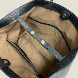 [Shrink leather]<br>tuti tote bag<br>color: black