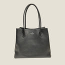 [シュリンクレザー]<br>トゥティトートバッグ<br>color：ブラック