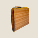 [Persimmon astringent dyeing] <br>Half L zip wallet