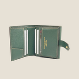 [French calf] <br>hookup wallet<br>color: dark green