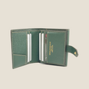 [French calf] <br>Hook -up wallet<br>Color: Dark green