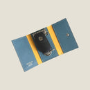 [French calf] <br>Key case<br>color: Gene Blue