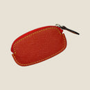 [French calf] <br>Smart coin case<br>color: Orange