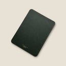 [フレンチカーフ]<br>iPadケース<br>color：ダークグリーン<br>【受注生産】