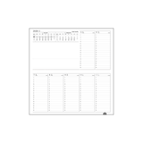 [Plannote]ポケットサイズ手帳リフィル 2026年