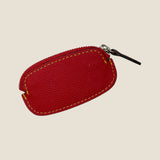 [フレンチカーフ] <br>スマートコインケース<br>color：レッド