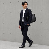 [French calf] <br>palest tote bag<br>color: black