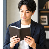[French calf] <br>book cover<br>color: dark brown