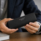 [French calf]<br>zipper pencil case<br>color: black