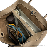 [Shrink leather]<br>tuti tote bag<br>color: black