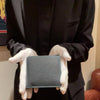 [French calf]<br>international wallet<br>color: black