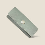 [French calf] <br>triple key case<br>color: ice gray