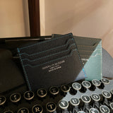 [French calf] <br>card & slit<br>color: navy