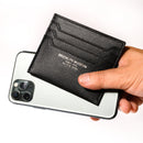 [French calf] <br>Card & slit<br>color: Black