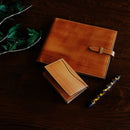 [Persimmon astringent dyeing] <br>16 x 19.2 Notebook cover