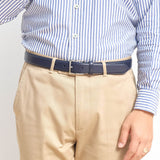 [Kip Leather] <br>30mm belt<br>color: navy