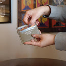 [French calf] <br>Mini -snap wallet<br>color: Tope