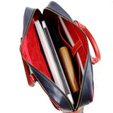 [Smooth leather] <br>pole briefs<br>color: navy x red