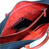 [Smooth leather] <br>pole briefs<br>color: navy x red