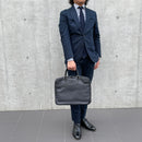 [Smooth leather] <br>Pole brief<br>color: Navy x black