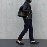 [Rich French]<br>one shoulder backpack<br>color: black